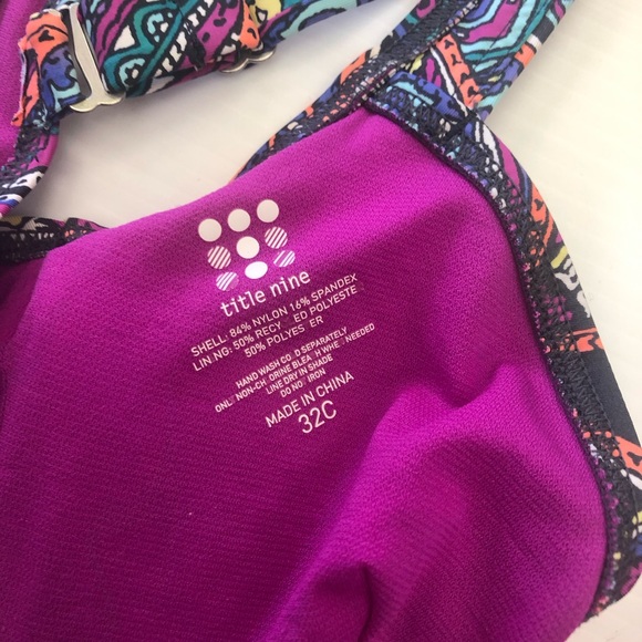 Title nine bikini top & bottom - Picture 5 of 7